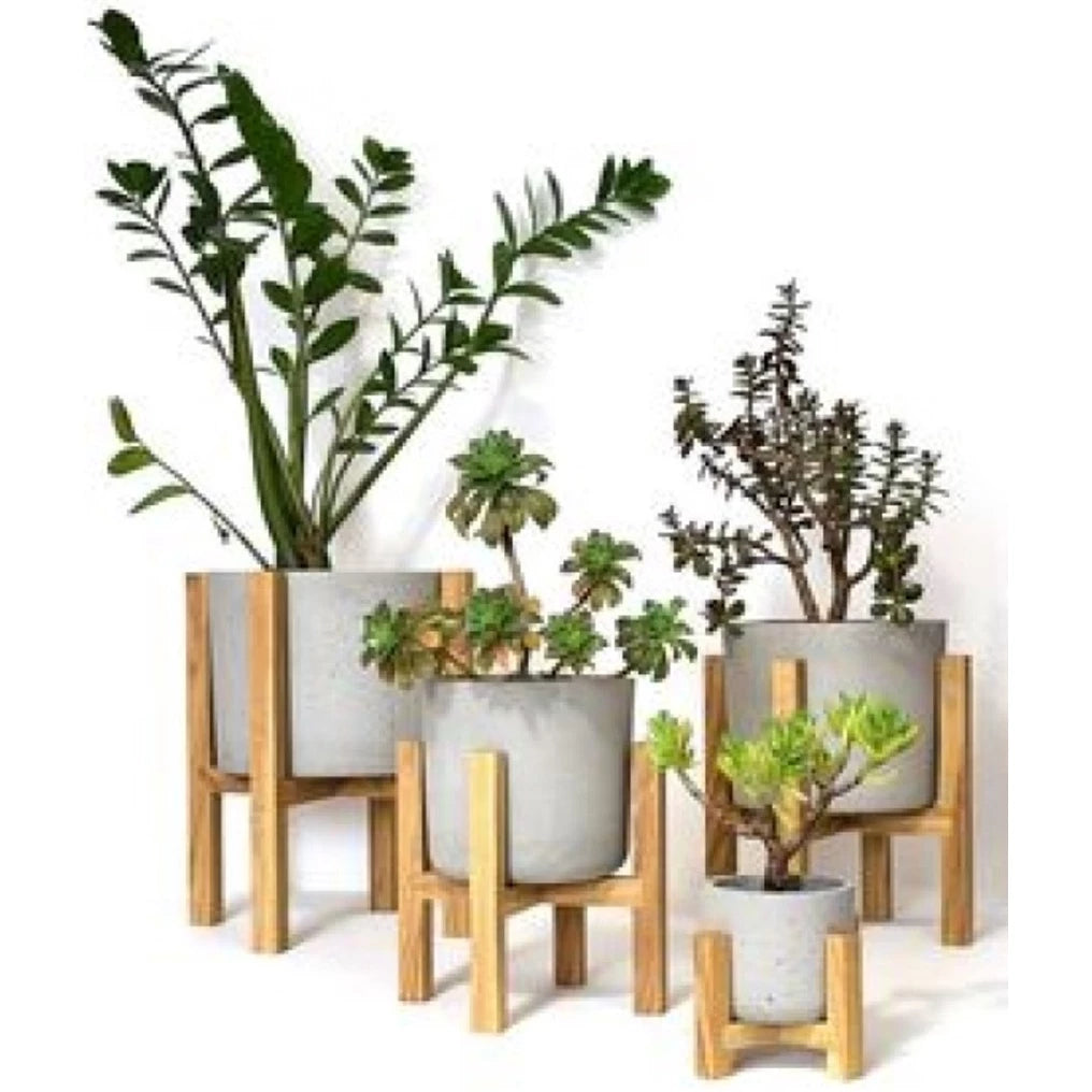 Suporte Cachepot em madeira pinus