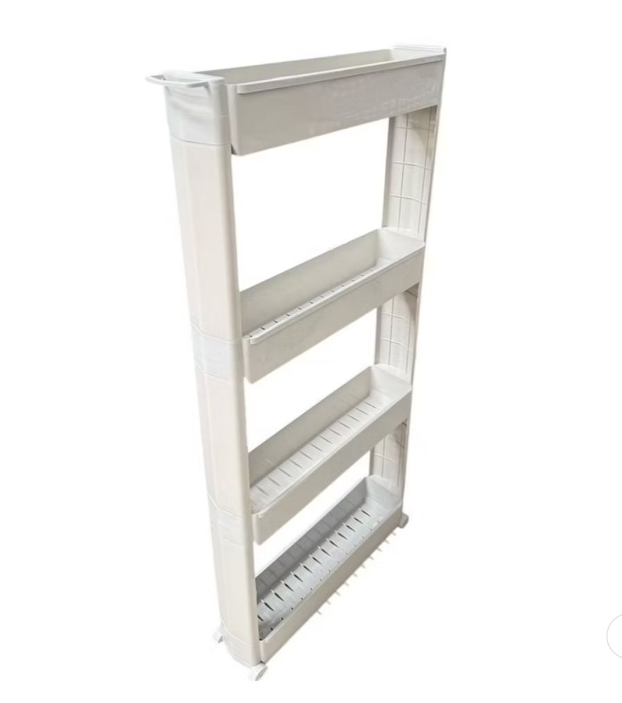 Carrinho Multiuso Organizador com Rodinhas – Ideal para Cozinha, Banheiro, Escritório e Lavanderia