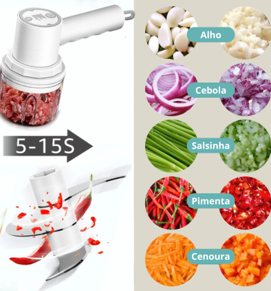 Mixer 3 em 1 Elétrico Multiuso