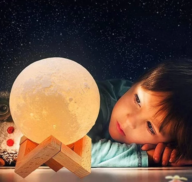 Umidificador e Aromatizador - Luminária em Lua