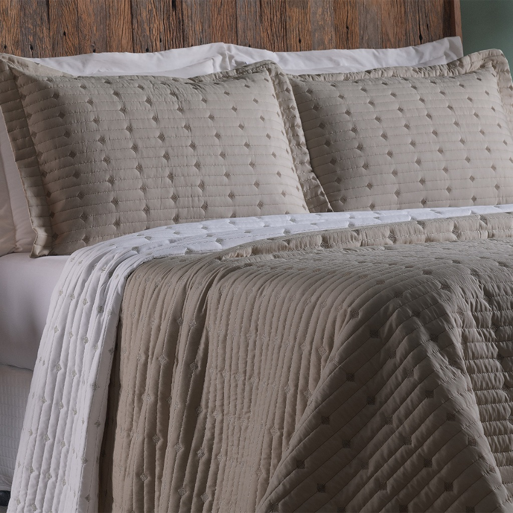 Cobre Leito 3 Peças QUEEN Percal 200 Fios Decor Dupla Face