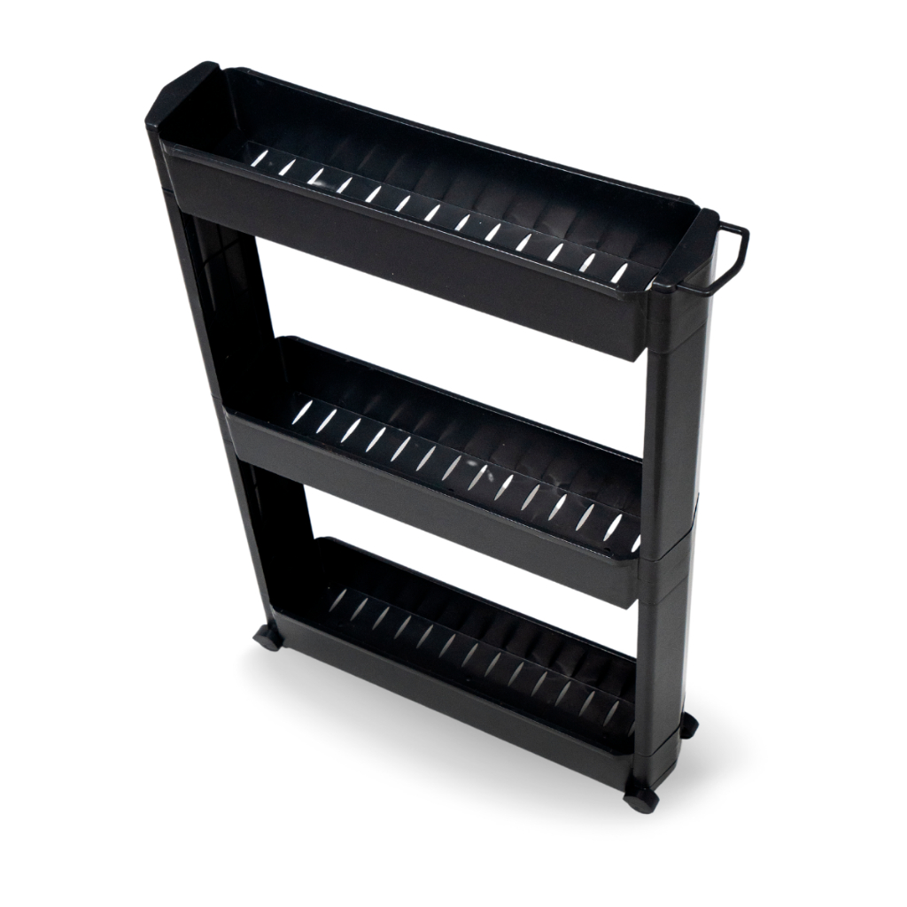 Armário Carrinho Organizador Multiuso com Rodinhas Banheiro Lavanderia Cozinha Quarto