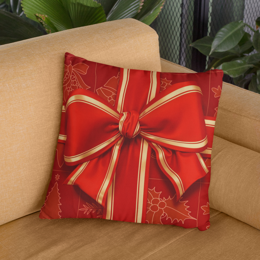 Capas De Almofada Decorativas Natalinas 45x45 - Decoração Para Natal
