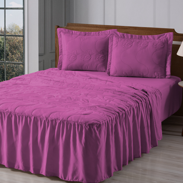 Cobre Leito Casal 3 Peças - Essenza Couple