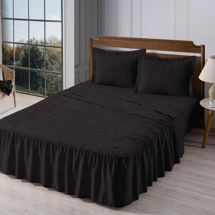 Cobre Leito Casal 3 Peças - Essenza Couple