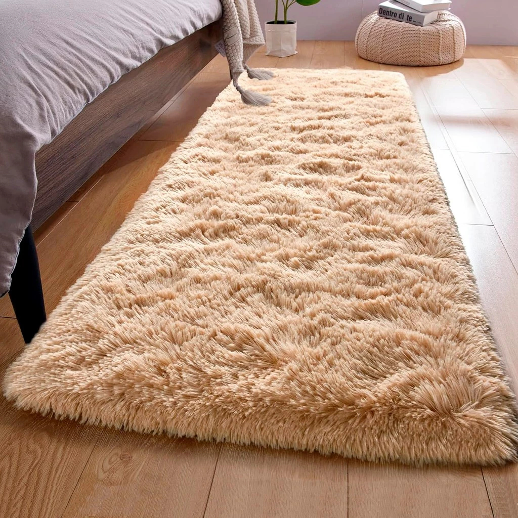 Tapete Passadeira 2,00 x 0,60 Corredor Quarto Sala Beira de Cama Felpudo Peludo