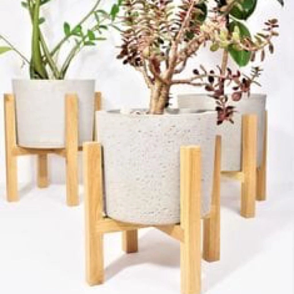 Suporte Cachepot em madeira pinus