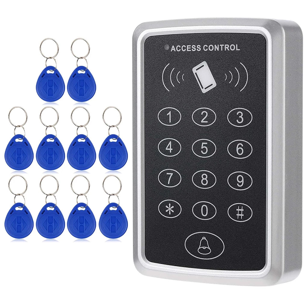 SA109 - Controle De Acesso Rfid 125khz + 10tag + Capa