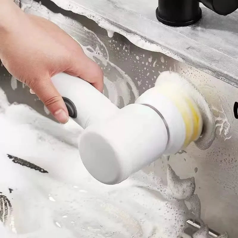 Escova de Limpeza Elétrica Multiuso - Sem Fio