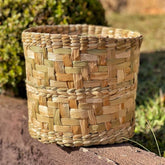 Cachepot de Palha para Plantas