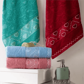 KIT 2 Toalhas - Banho e Rosto - Essence Home 