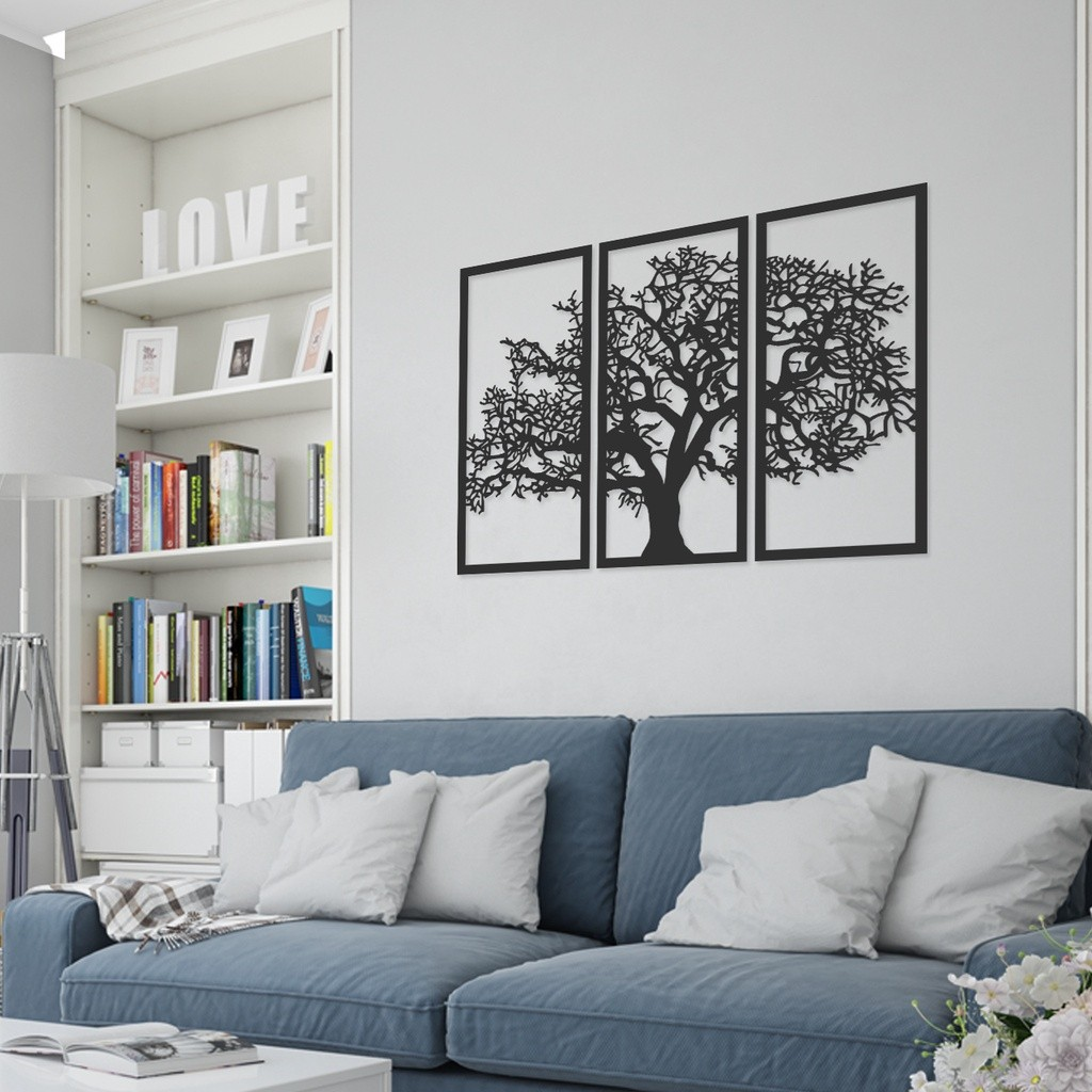 Quadro Vazado Árvore da Vida em MDF – Decorativo com Design Espiritual
