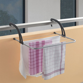 Varal Portátil Dobrável de Chão – Compacto e Resistente | Linha CasaPrática