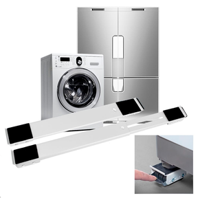 Suporte De Base Com Rodinha Para Geladeira Fogão E Máquina De Lavar Lousa Base Carrinho até 500kg Ajustável