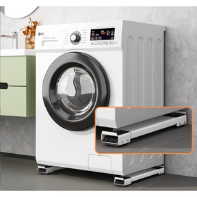 Suporte De Base Com Rodinha Para Geladeira Fogão E Máquina De Lavar Lousa Base Carrinho até 500kg Ajustável