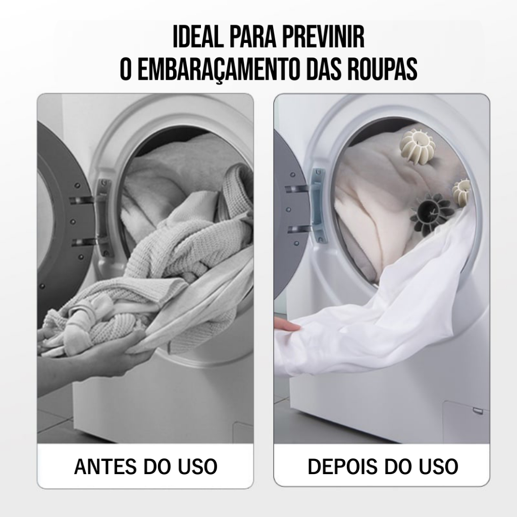 Kit 3 Mágico Reutilizável de Lavar Bolas de Lavanderia Ferramentas De Limpeza Anti-Ângulo Acessórios