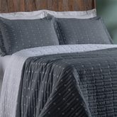 Cobre Leito 3 Peças QUEEN Percal 200 Fios Decor Dupla Face