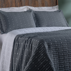 Cobre Leito 3 Peças QUEEN Percal 200 Fios Decor Dupla Face