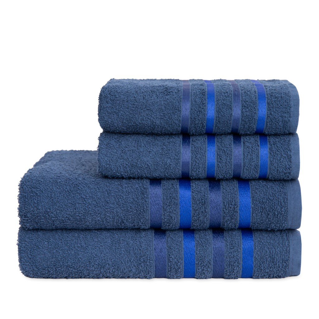 Kit 4 Toalhas Banho e Rosto com Toque Macio – Linha Onix