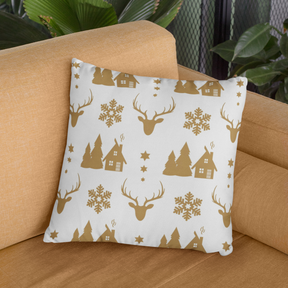 Capas De Almofada Decorativas Natalinas 45x45 - Decoração Para Natal