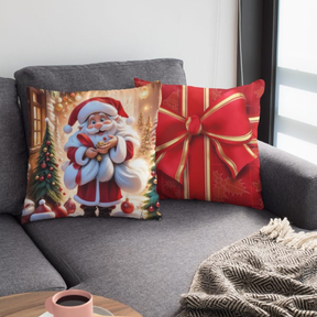 Capas De Almofada Decorativas Natalinas 45x45 - Decoração Para Natal