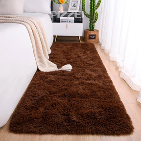 Tapete Passadeira 2,00 x 0,60 Corredor Quarto Sala Beira de Cama Felpudo Peludo