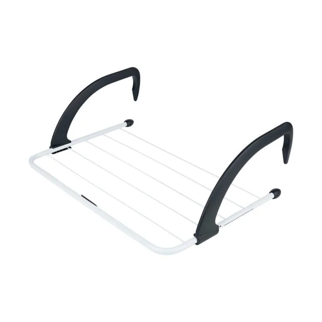 Varal Portátil Para Apartamento Secador De Roupas Prático e Retrátil Para Janela e Parede