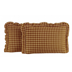 Kit 2 Fronha de Babado (1 PAR) de Algodão com Zíper