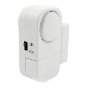 Kit 4 Alarme Magnético Sensor Presença Sem Fio Janela Porta