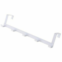 Suporte Gancho Cabide 6,3x7,5x29cm Organizador Para Porta Organizadores 5 Ganchos Pendurar Multiuso
