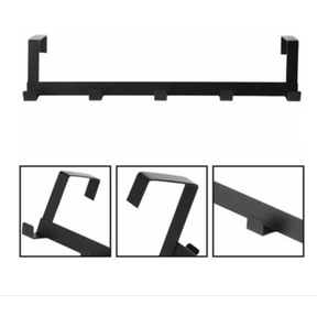 Suporte Gancho Cabide 6,3x7,5x29cm Organizador Para Porta Organizadores 5 Ganchos Pendurar Multiuso
